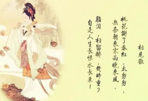 今日主题：【相见欢·林花谢了春红】-李煜-浅浅夜色